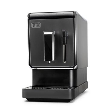 Black + Decker Kaffeevollautomat BXCO1470E, Touch-Display, Milchaufschaumdüse