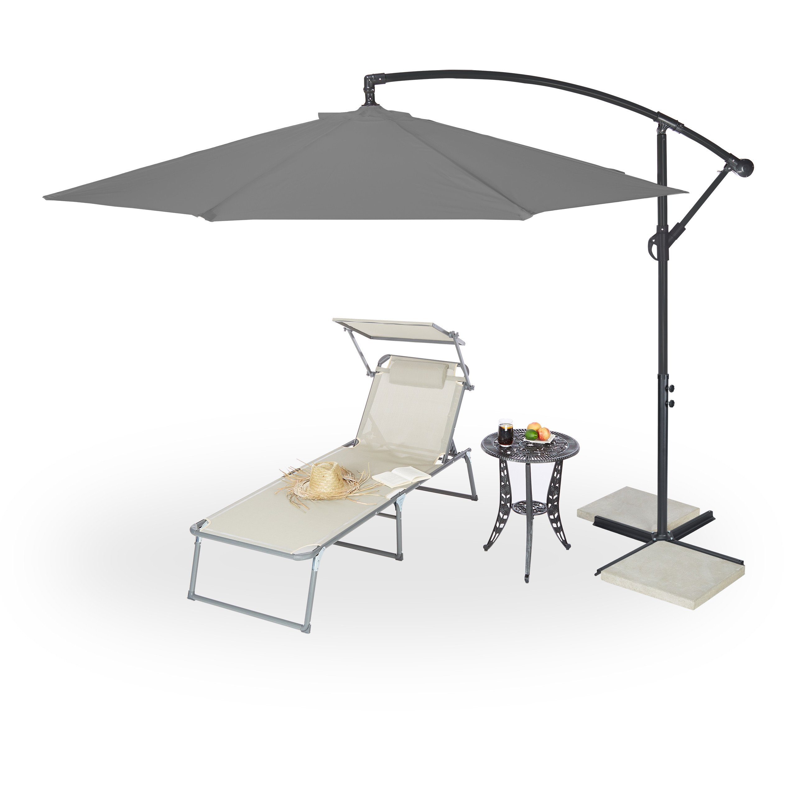 relaxdays Ampelschirm D: 300 cm günstig online kaufen