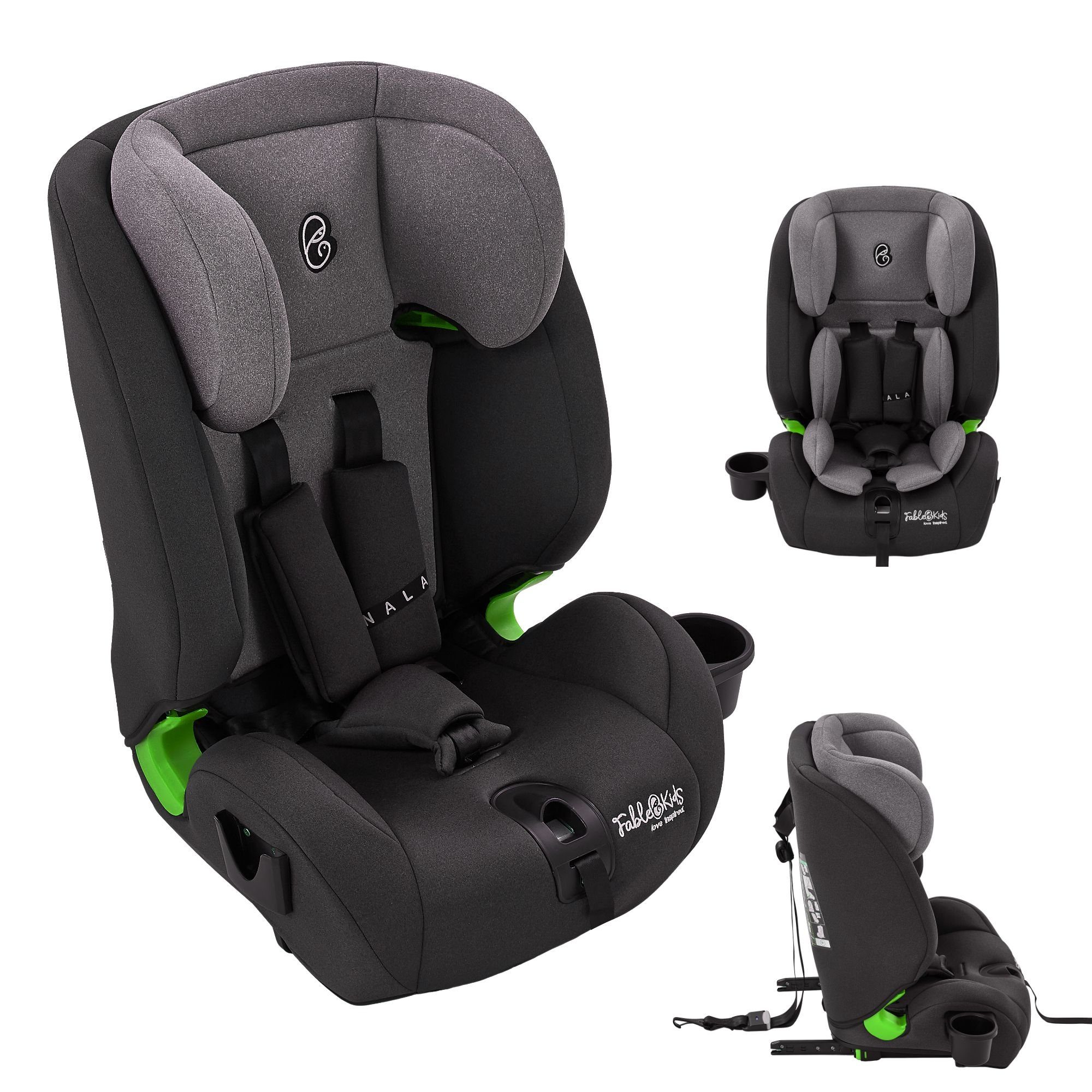 Autokindersitz NALA Autositz i-Size Kinderautositz mit Isofix 76-150 cm ECE R129/03