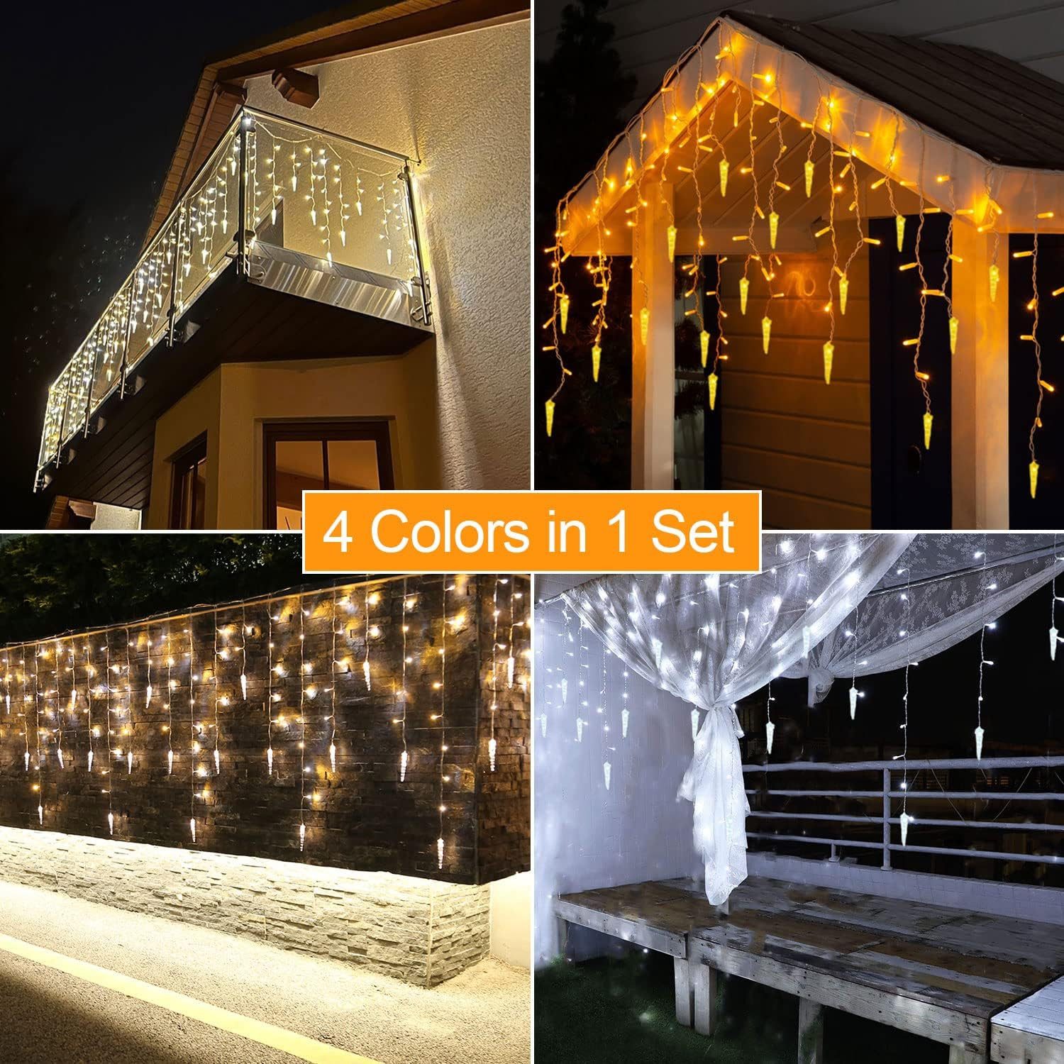 Diyarts LED-Lichternetz, 320-flammig, 15,75m Warm- & günstig online kaufen