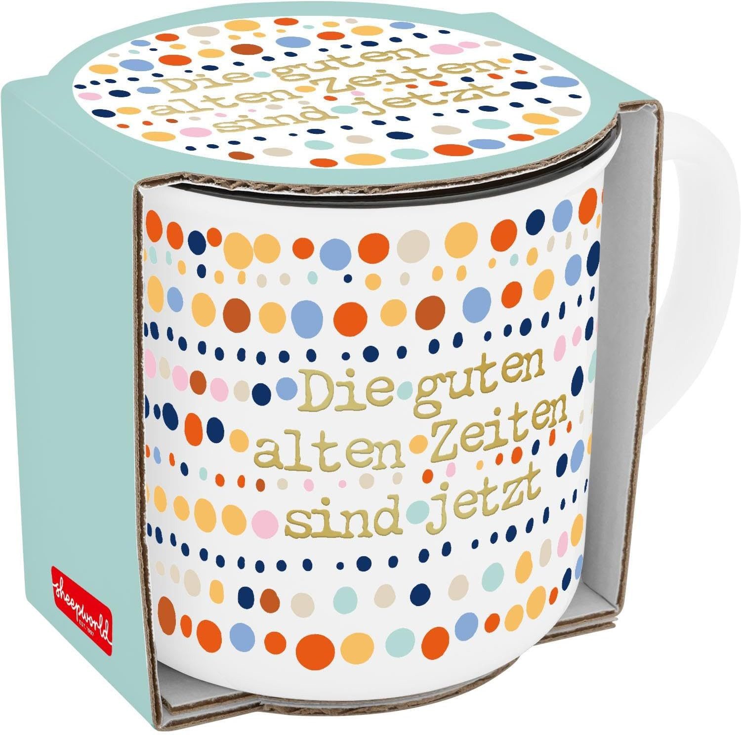 Sheepworld Tasse Tasse Lieblings-Becher Tee Kaffeetasse 35cl Geschenk Sheepworld, Porzellan