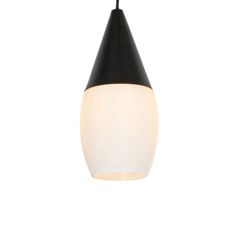 Qazqa Pendelleuchte Drop, ohne Leuchtmittel, E27, Weiß, Modern, Glas, 1-flammig