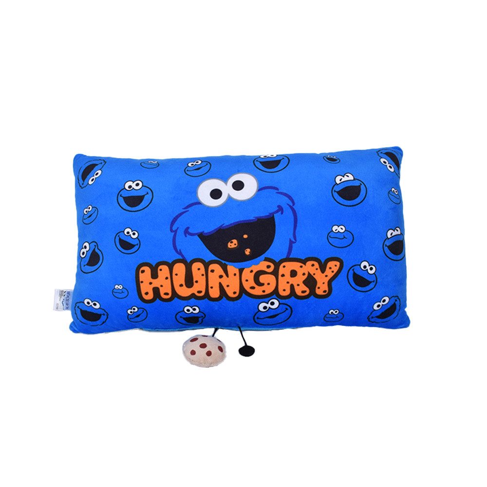Sesamstrasse Dekokissen Krümelmonster Kissen rechteckig Hungry