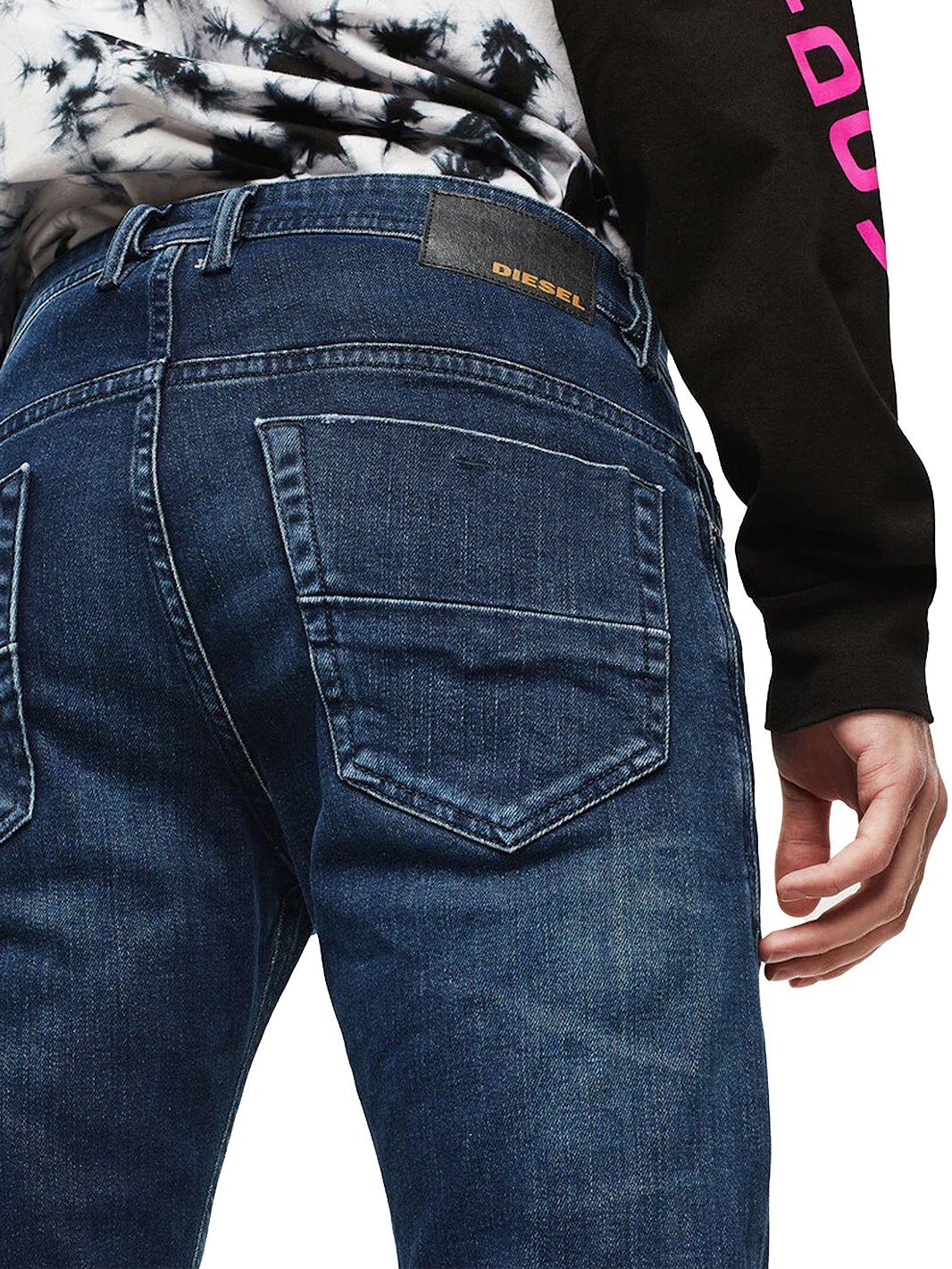 Slim-fit-Jeans Diesel Low Waist Thommer-X 0095T Hose - Stretch