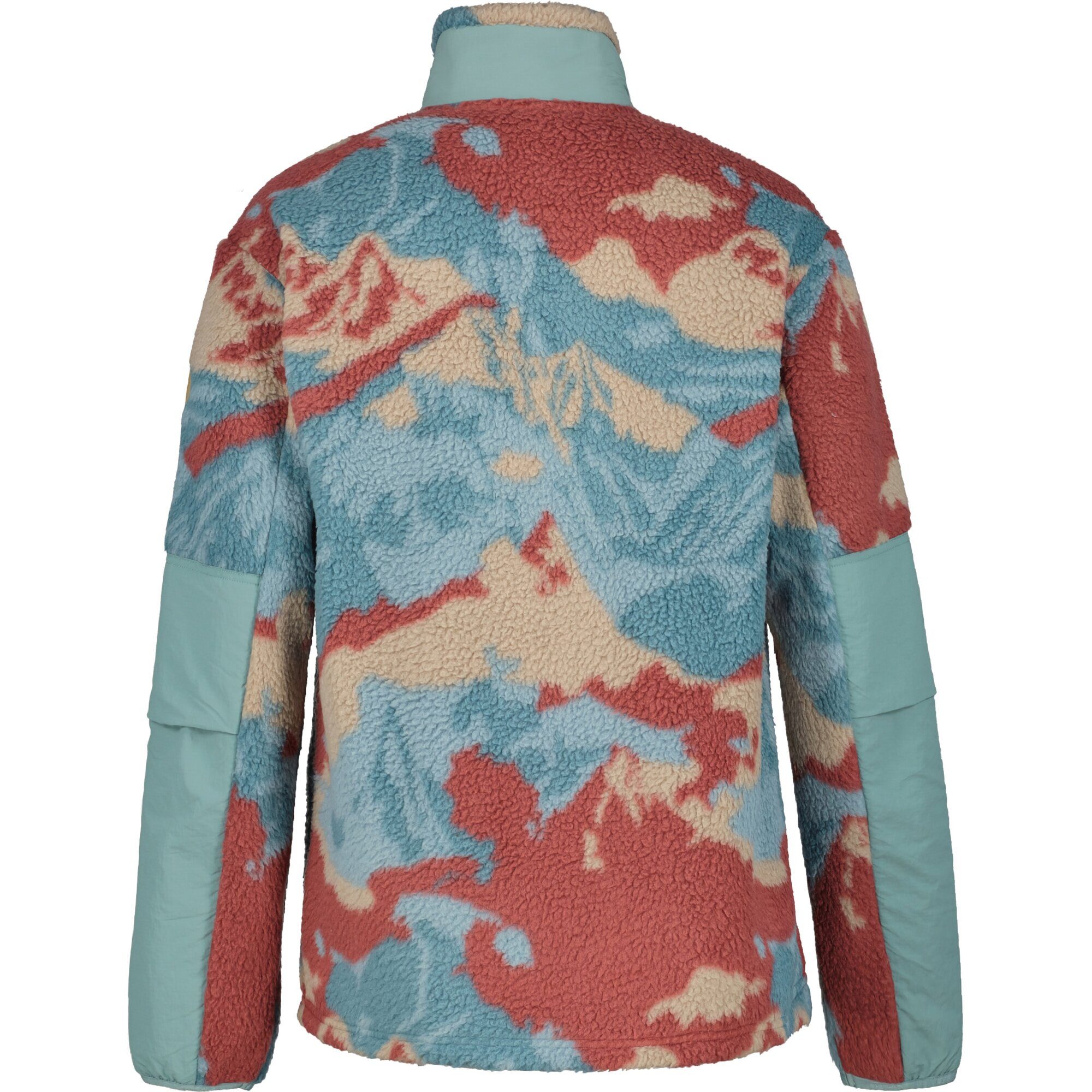 Icepeak Fleeceshirt H PRINT FLEECEJACKE MEMPHIS mit kontrastfarbenem Logopa günstig online kaufen