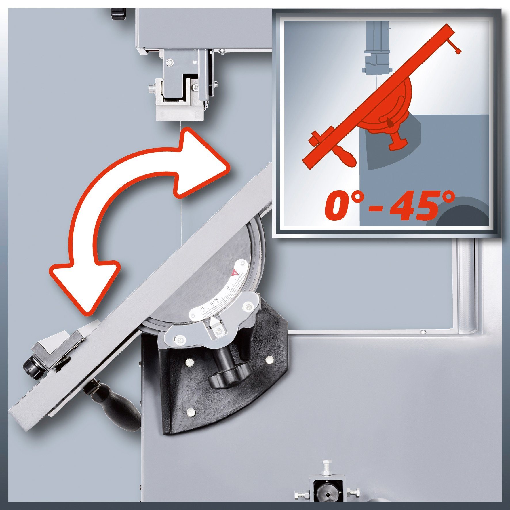 Parallelanschlag W, 170 305 Einhell mit U/min, 750 1400 U, mm, 220-240 V, Bandsäge TC-SB