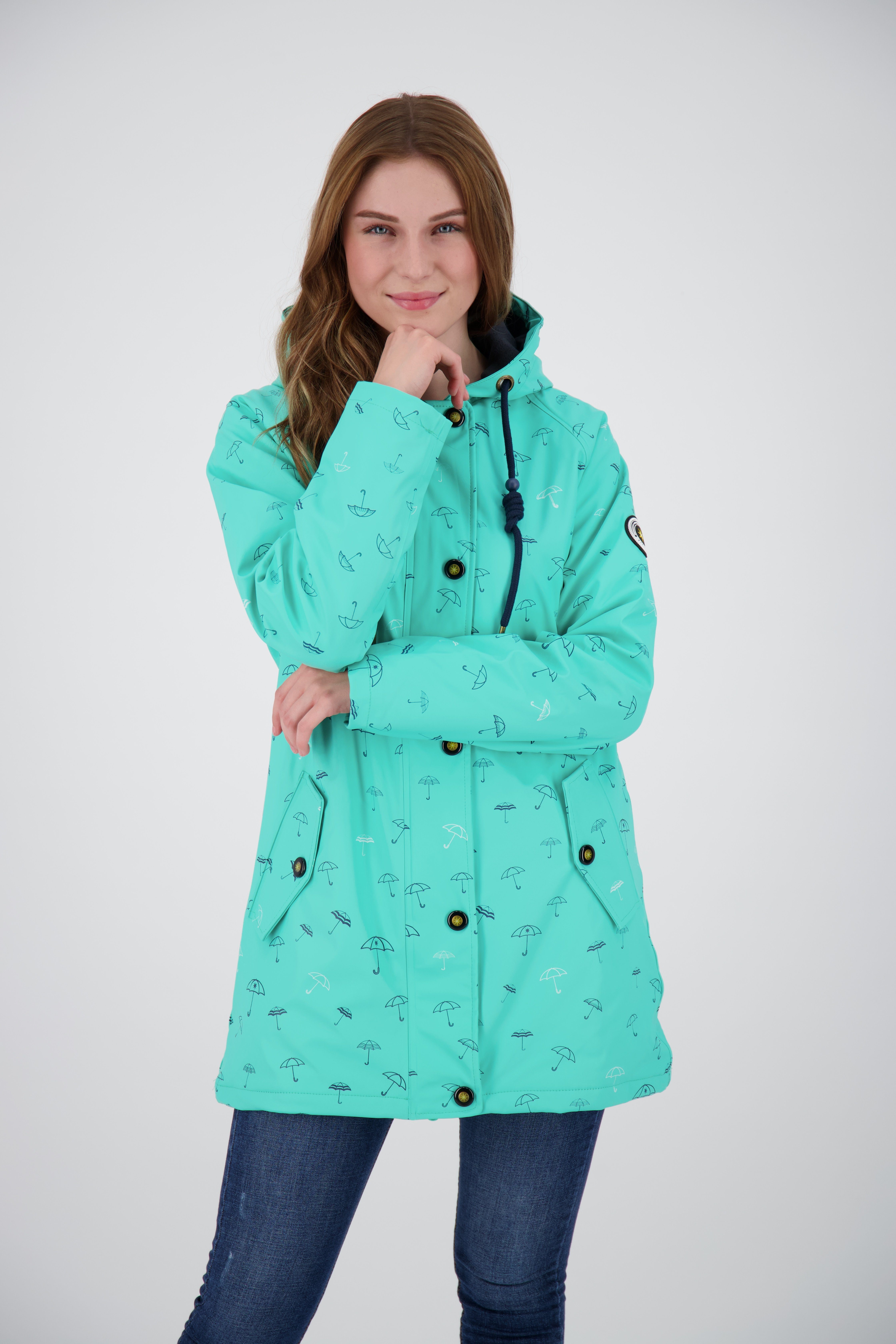Regenjacke Friesennerz #ankerglutmeer WOMEN CS
