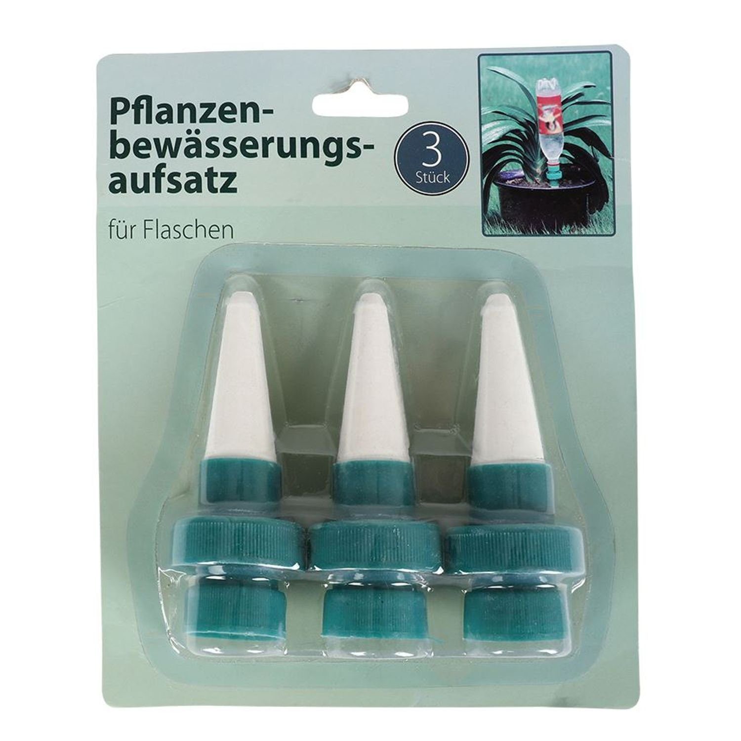 BURI Blumenbank Pflanzenbewässerungsaufsatz 3er-Set Blumentopf Wasserspende günstig online kaufen