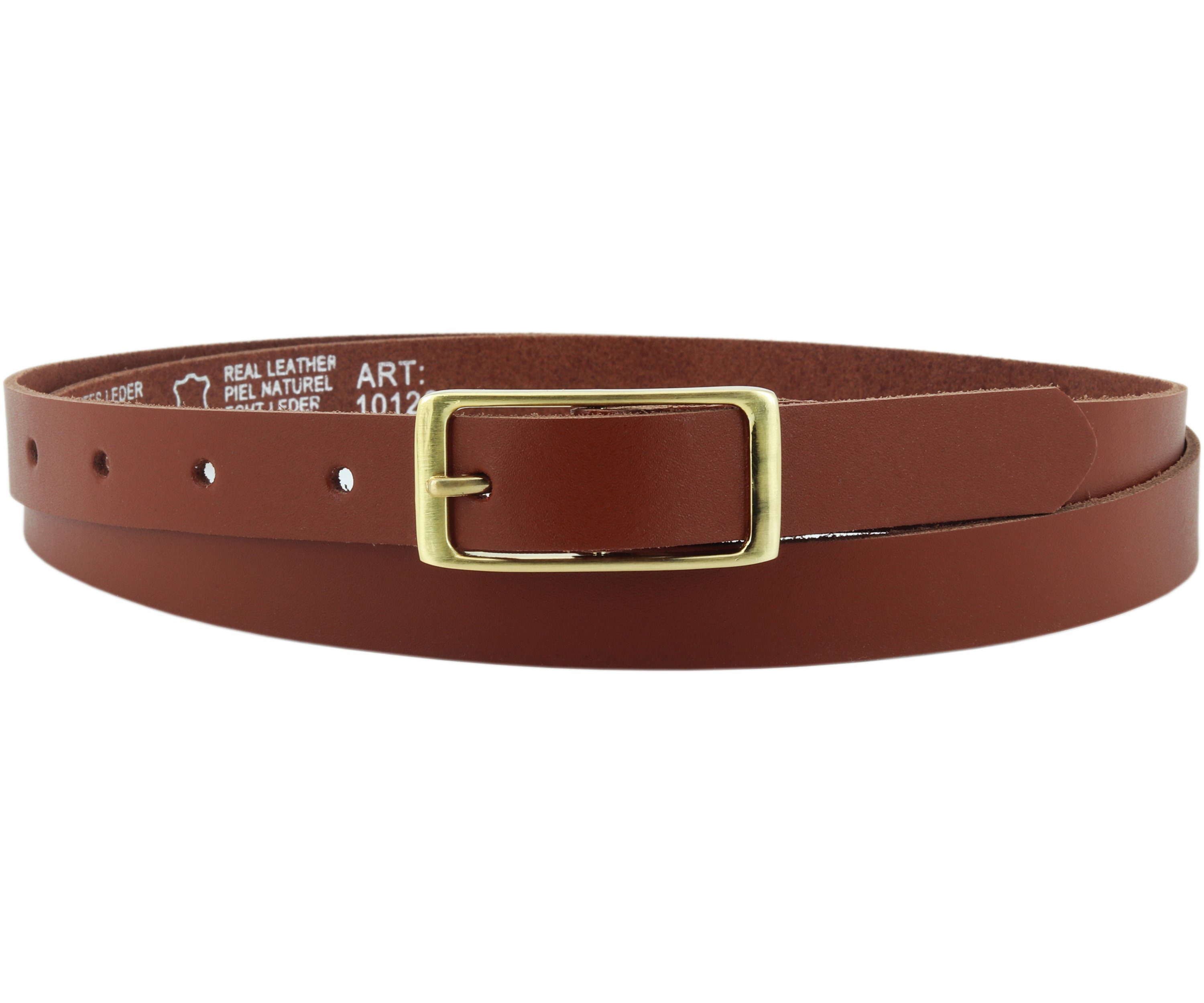 COLOGNEBELT Ledergürtel A2-SL echtes Leder, schmal, günstig online kaufen