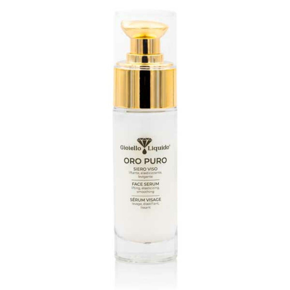 GIOIELLO LIQUIDO Gesichtsmaske Gioiello Flüssigkeit Siero Viso Reines Gold