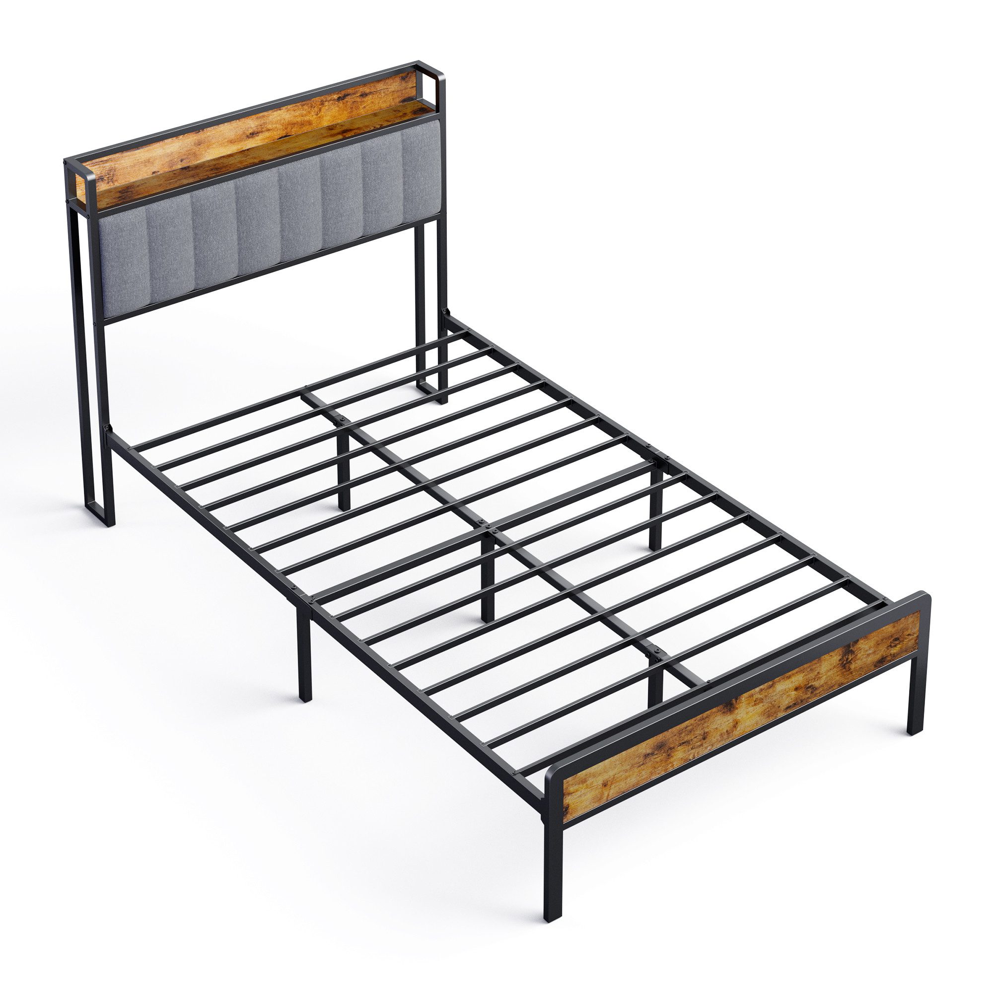 Bealife Polsterbett Einzelbett,Bettgestell mit Kopfteil,Holzbett mit günstig online kaufen