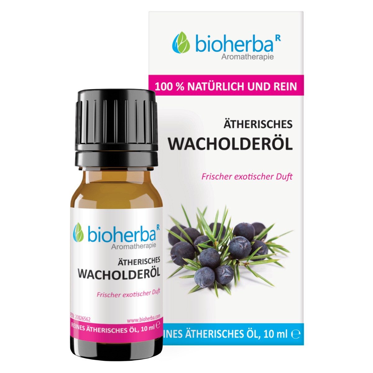 BIOHERBA R Pflege-Set Bioherba Ätherisches reines Wacholderöl 10 ml, 1-tlg.