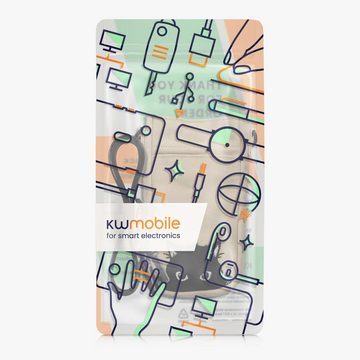 kwmobile Handyhülle Handytasche für Smartphones XXL - 7" - Handy Hülle, Canvas Handy Tasche mit Handykette - 17,7 x 11 cm Innenmaße