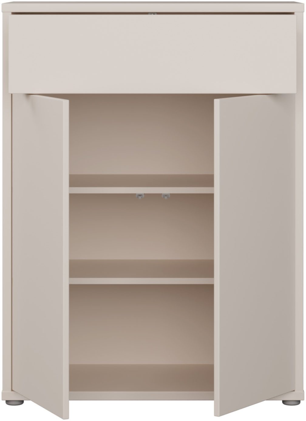 FORTE Schuhschrank Alice Springs B/H/T 74,5/99,1/34,9 cm Push to open, 12 Paar Schuhe
