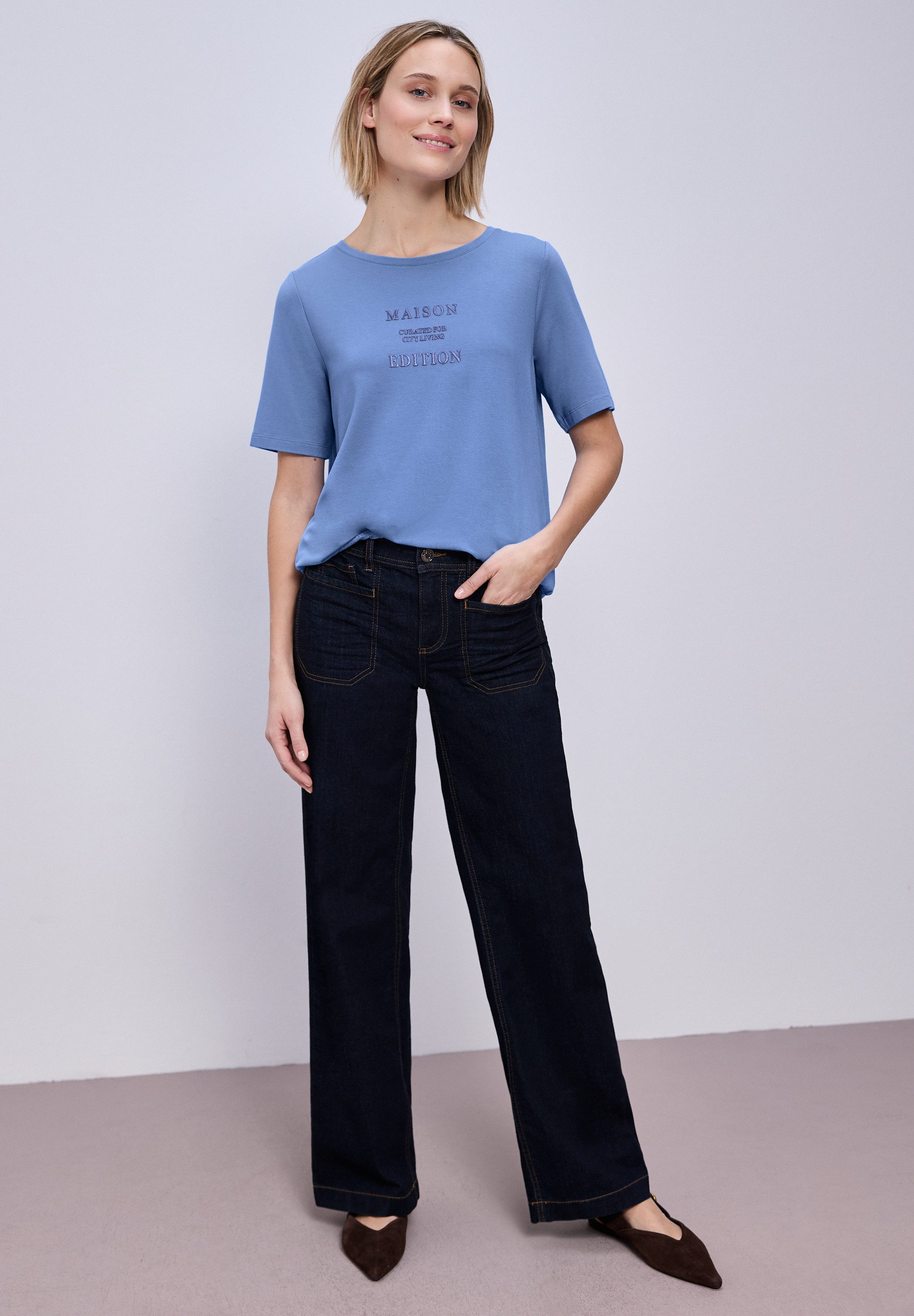 STREET ONE Kurzarmshirt mit Print – Bild 4 von 5