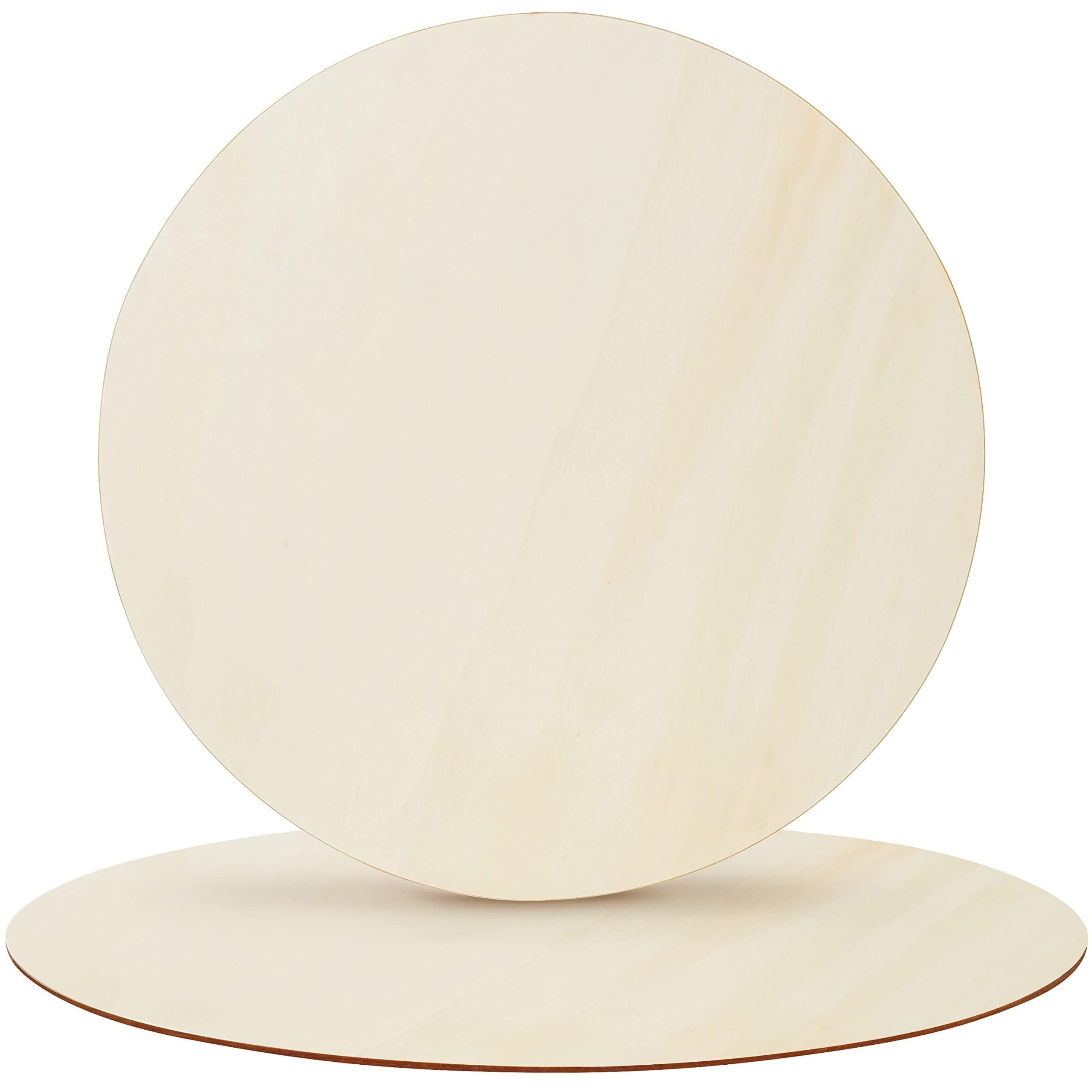 Belle Vous Kantholz Naturbelassene Holzscheiben 2 Stück, 60 cm - Dekoration, (2-tlg)