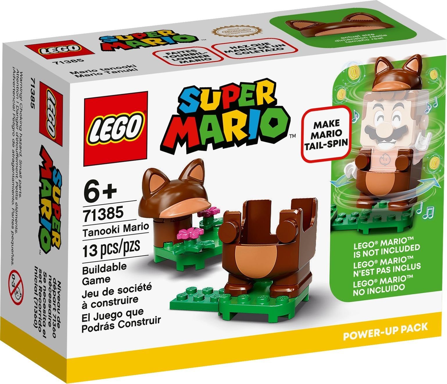 LEGO® LEGO® Super Mario 71385 Tanuki-Mario Anzug Konstruktionsspielsteine, günstig online kaufen