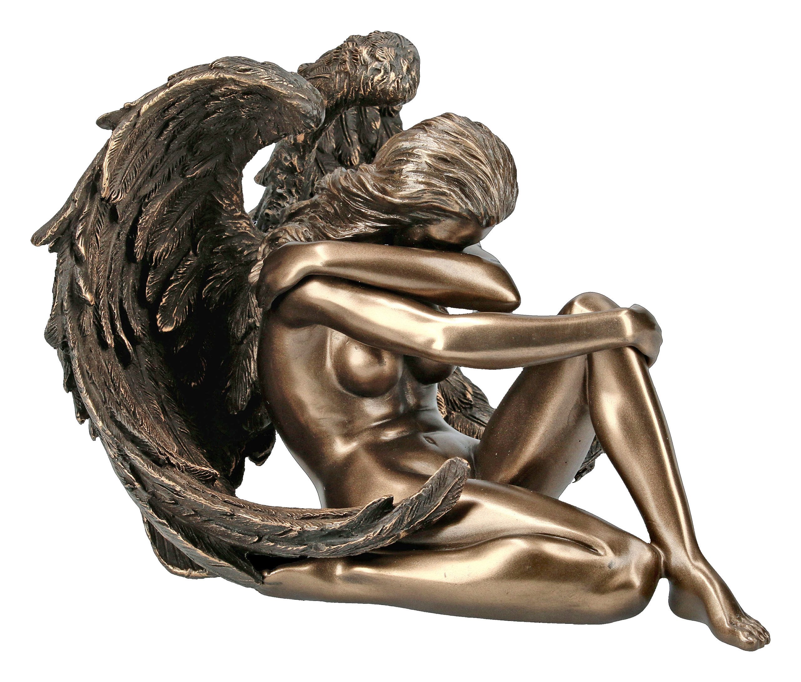 Dekofigur Engel Akt Figur - Angels Sorrow - Veronese Fantasy Deko