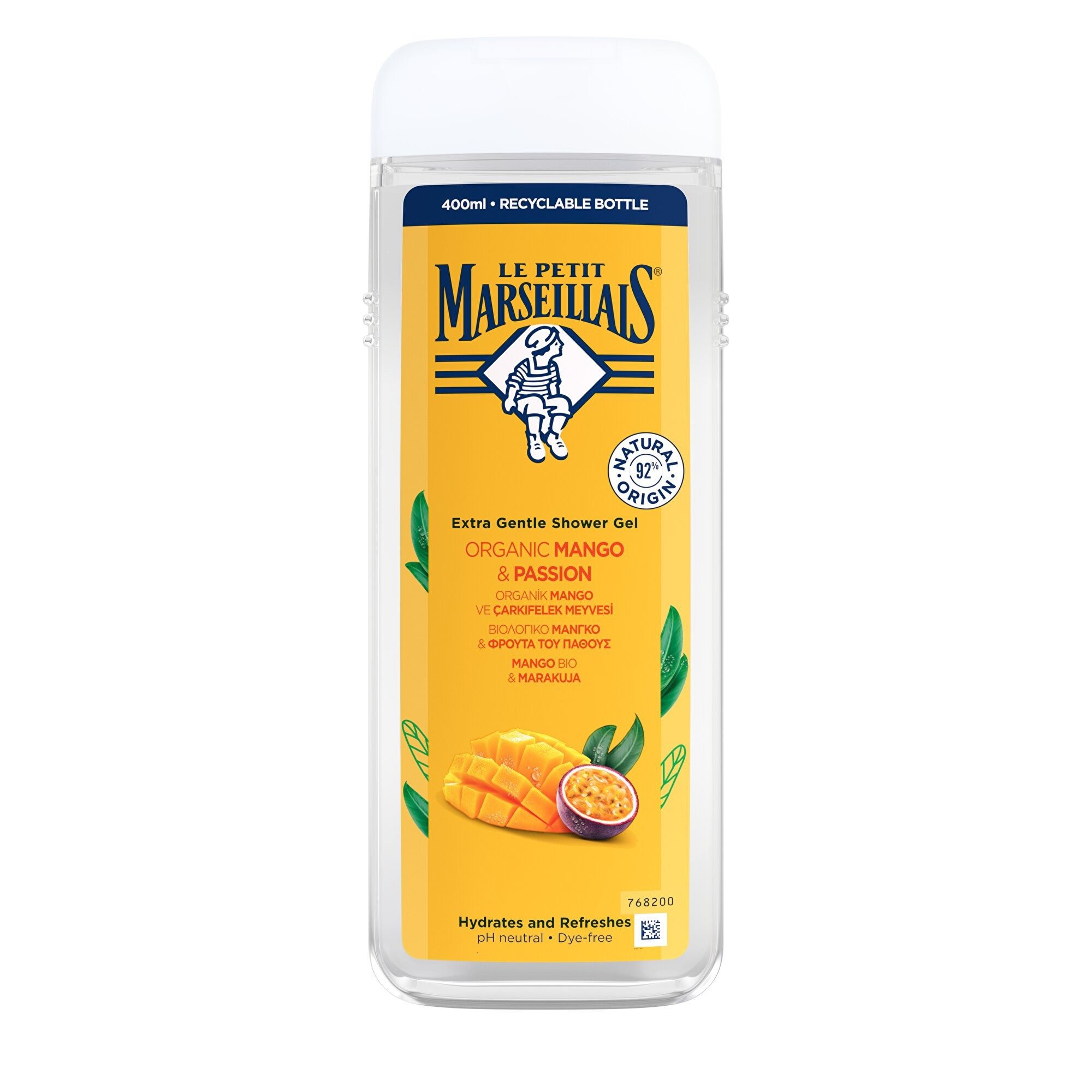 Johnson & Johnson Duschcreme LE PETIT MARSEILLAIS Extra Sanfte Duschcreme Mango 400ml