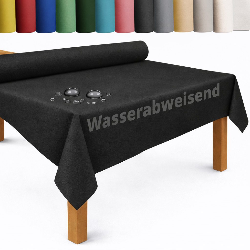 DecoHomeTextil Heimtextilmanufaktur Tischdecke Rolle Vliesstoff Tischläufer Vlies wasserabweisend