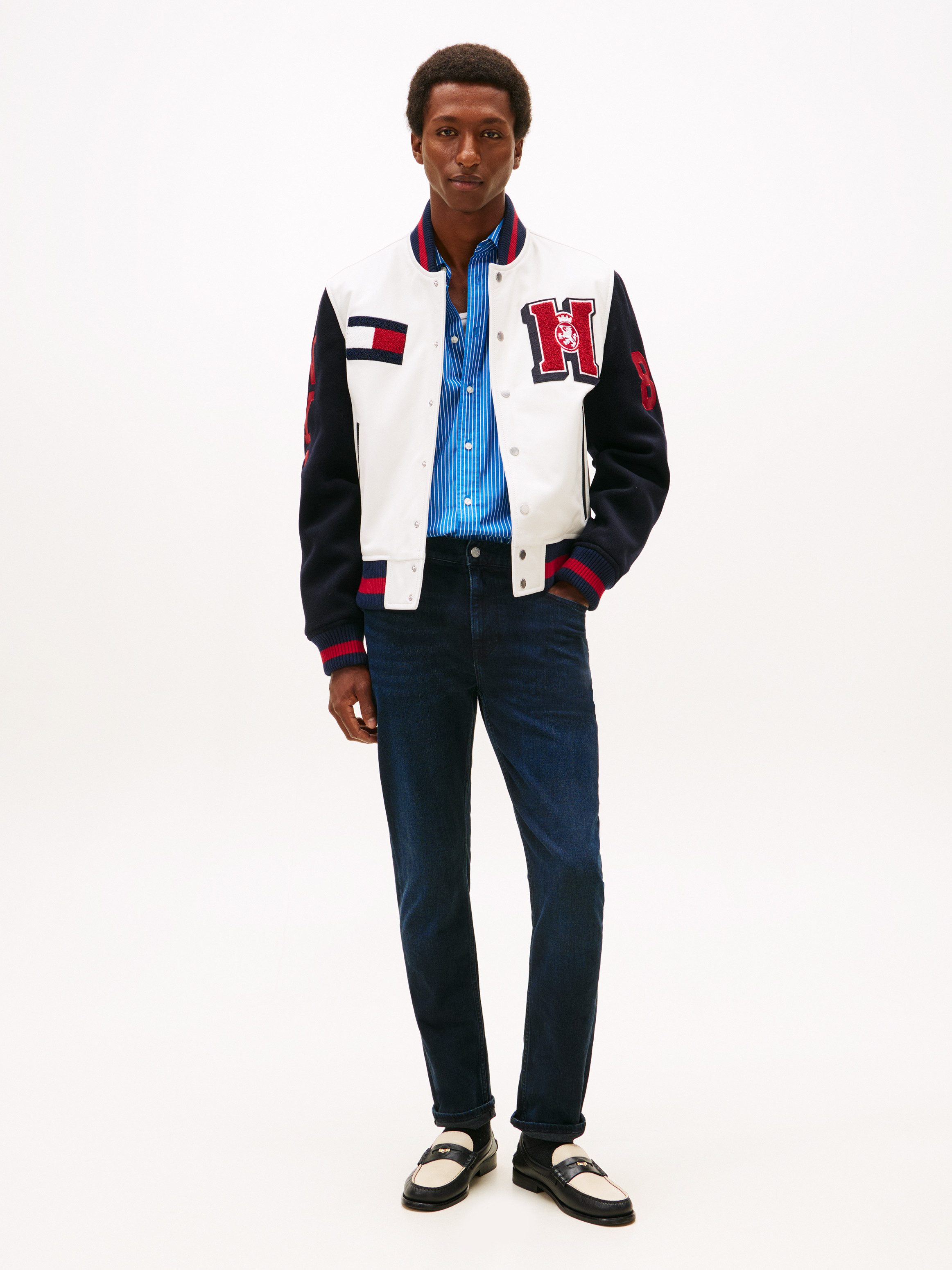 Tommy Hilfiger Slim-fit-Jeans BLEECKER Slim Fit mit Fade-Effekten, schmale Form