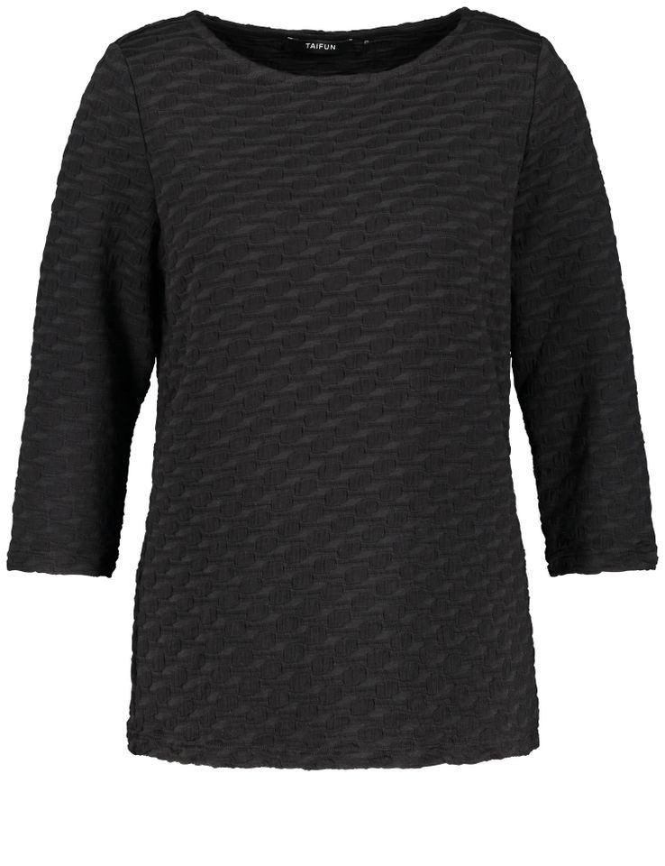 3/4-Arm-Shirt -  Struktur Shirt - T-SHIRT 3/4 ARM