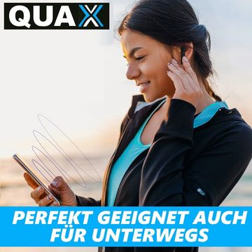 MAVURA QUAX Wireless Bluetooth Kopfhörer In Ear Kopfhörer Headset Bluetooth-Kopfhörer (für iPhone Samsung HTC Windows LG HUAWEI schwarz)