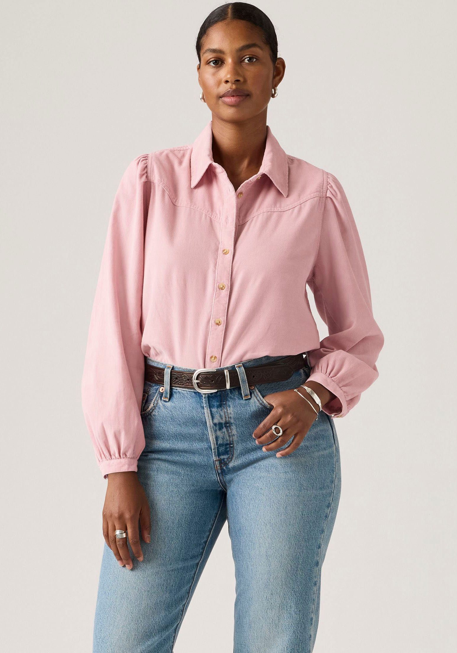 Levi's® Langarmbluse JOURNEY WSTRN FSH Feine günstig online kaufen