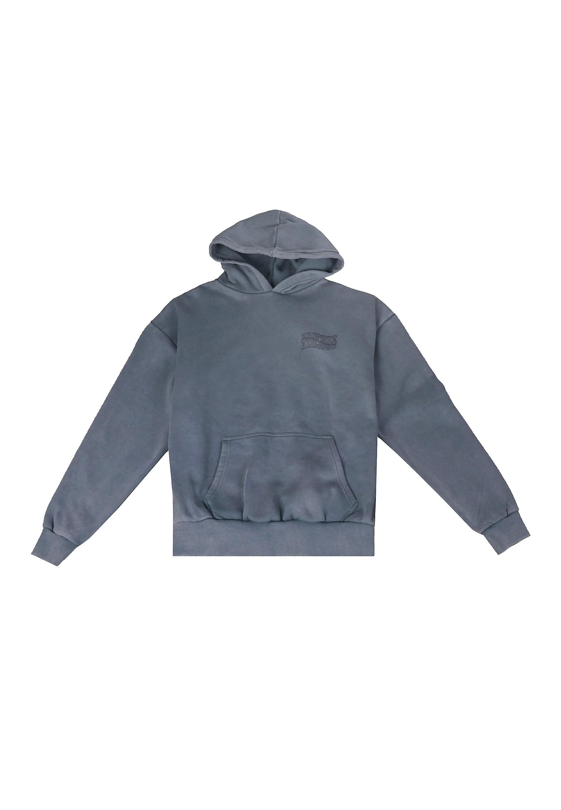 Dropsize Kapuzensweatshirt Dropsize HEAVY OVERSIZE MIRRORED LOGO HOODIE (1-tlg)