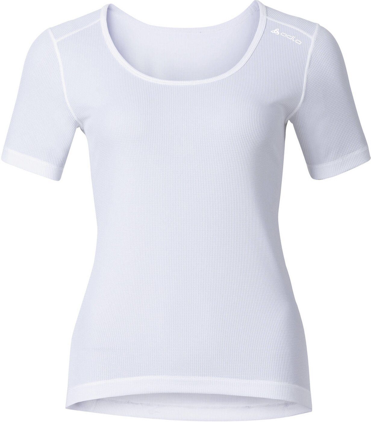 white s/s crew neck snow Odlo 10440 CUBIC white - Shirt Unterhemd