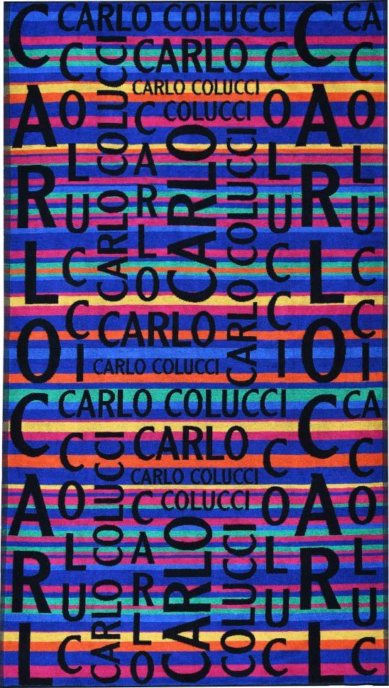 CARLO COLUCCI Strandtuch Matteo, Frottier (1-St), günstig online kaufen