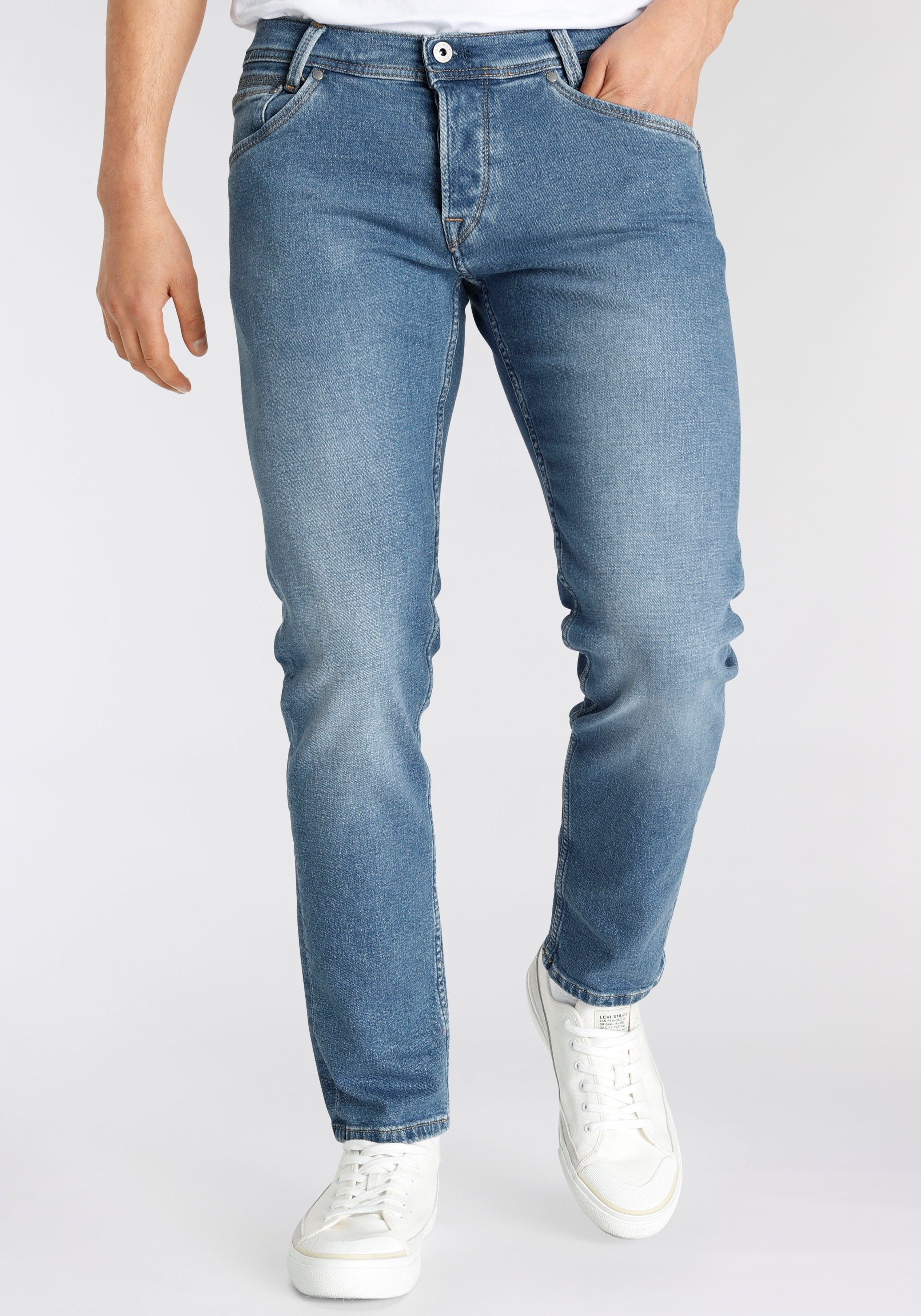 Pepe Regular-fit-Jeans Jeans Spike medium blue