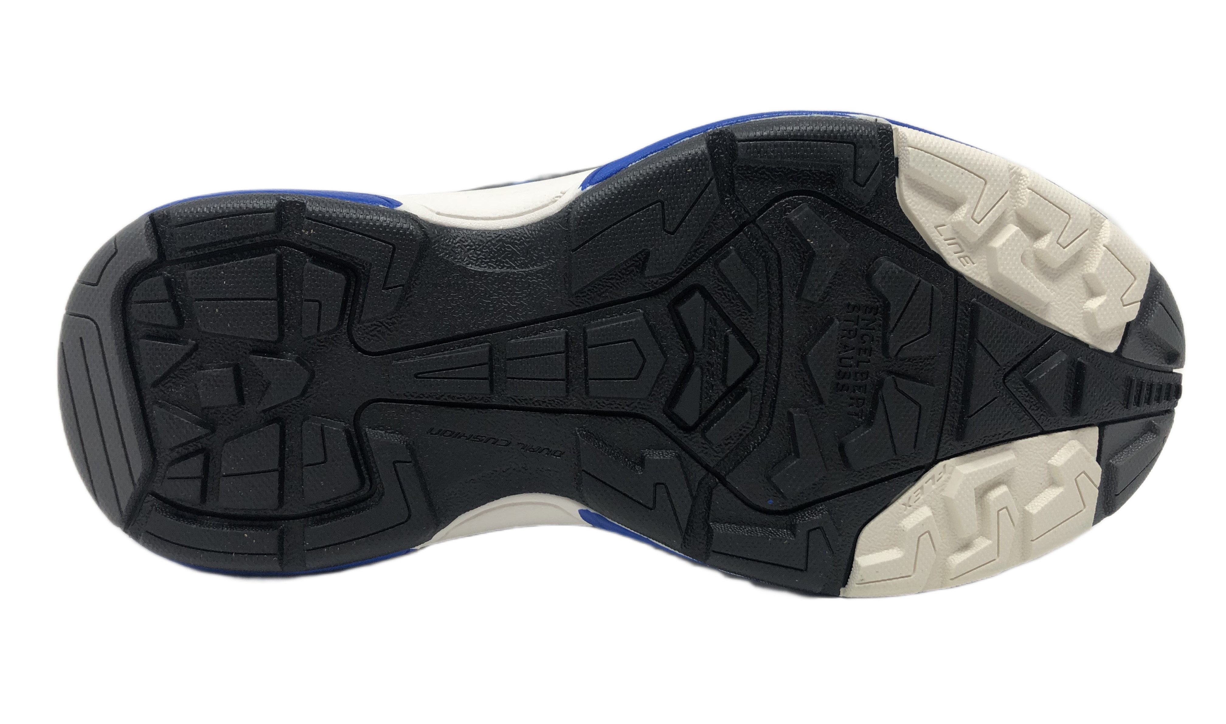 Engelbert Strauss Allroundschuhe für Kinder Minkar blau/grau/weiß wasserdicht Outdoorschuh wasserdicht
