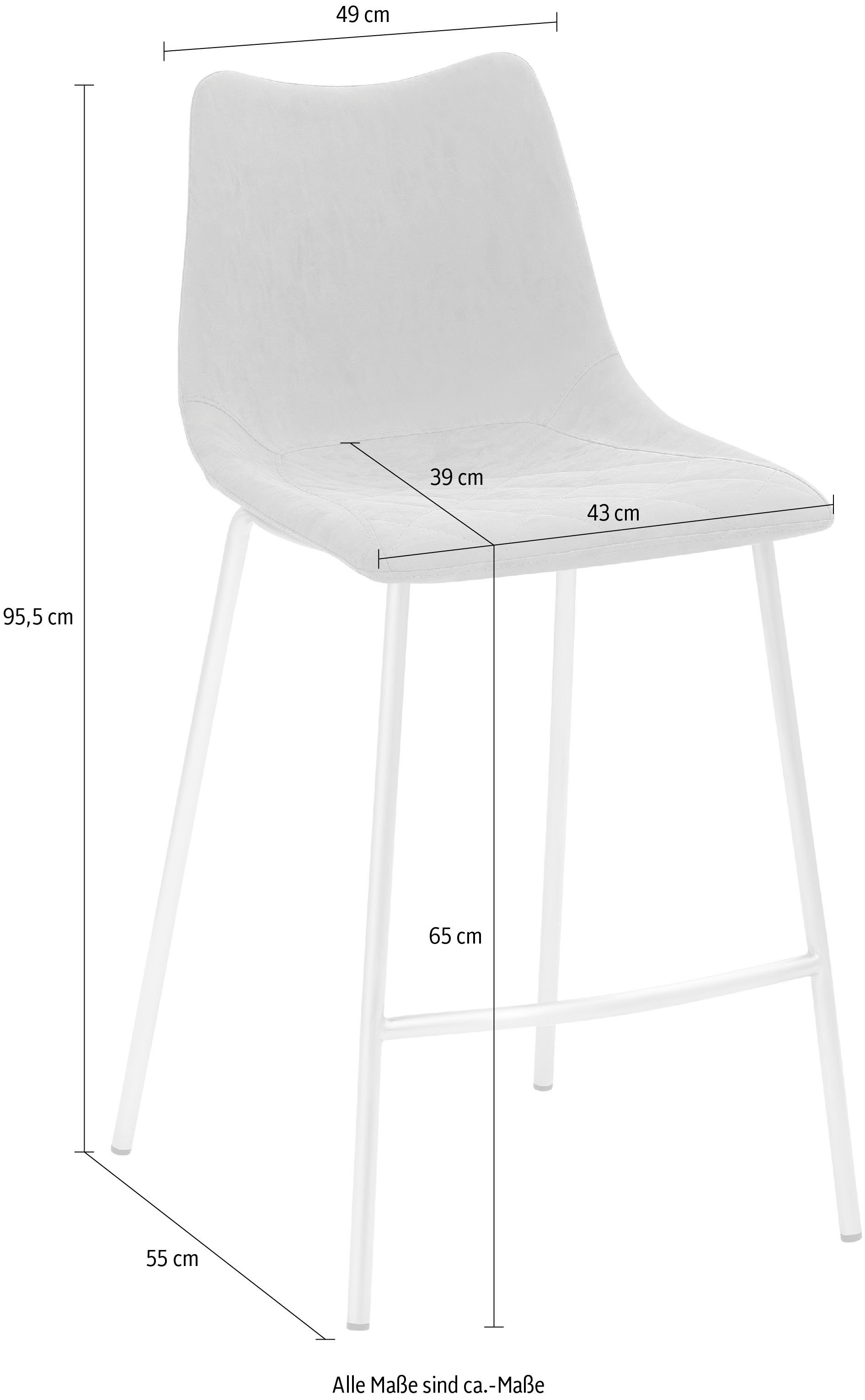 Mayer Sitzmöbel Barhocker "mySOLO" 1 Stk. tlg. günstig online kaufen