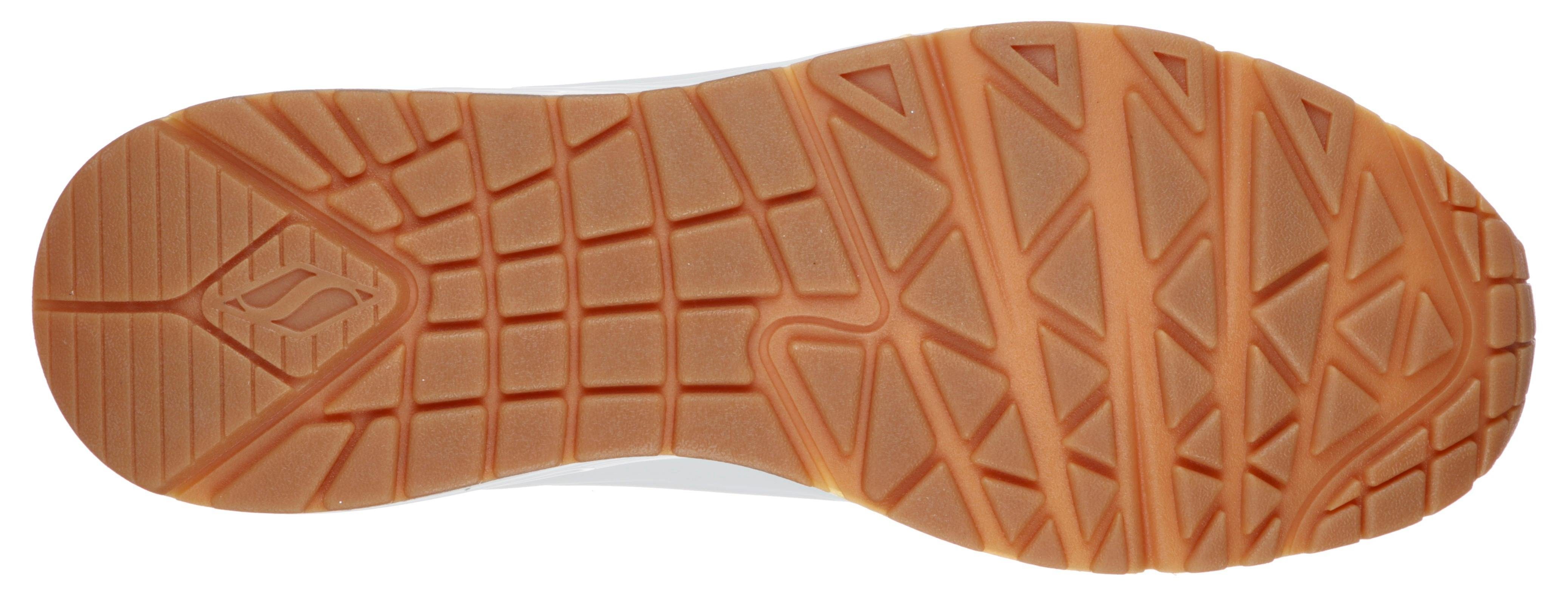 Skechers Uno - Stand on Air Sneaker Freizeitschuh, Halbschuh, Schnürschuh mit Air-Cooled Memory Foam