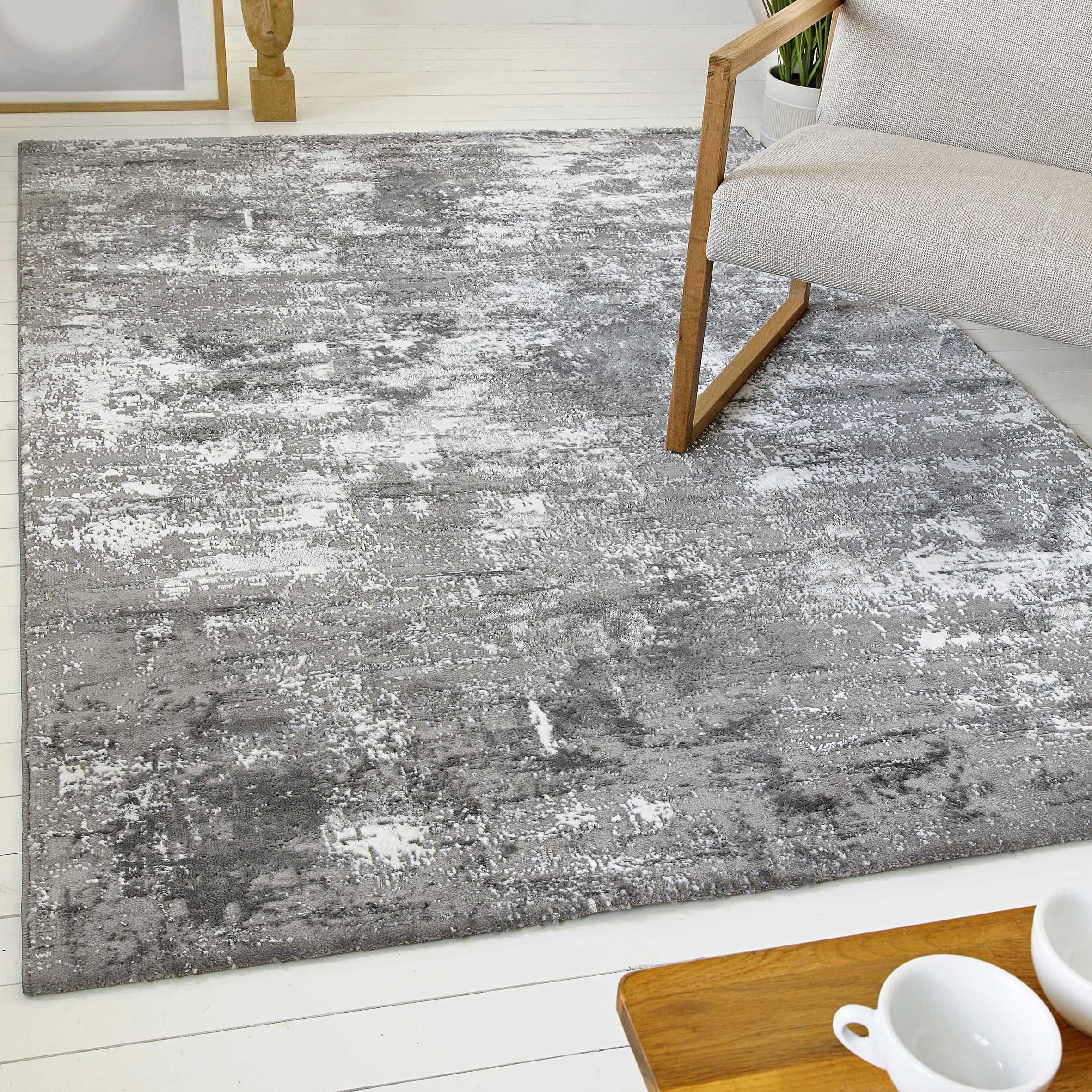 OTTO home Teppich »Aeliana«, rechteckig, 12 mm Höhe, weicher Kurzflor, Hoch günstig online kaufen