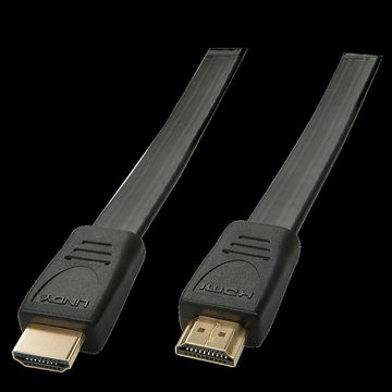 Lindy LINDY HDMI High Speed Flachbandkabel 1m HDMI 2.0 / HDTV und HDCP ko... HDMI-Kabel
