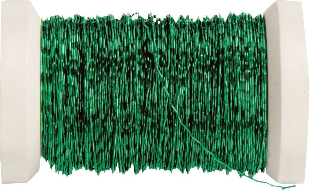 Thumbnail - Glorex Draht Glorex Effektdraht grün, 0,3 mm