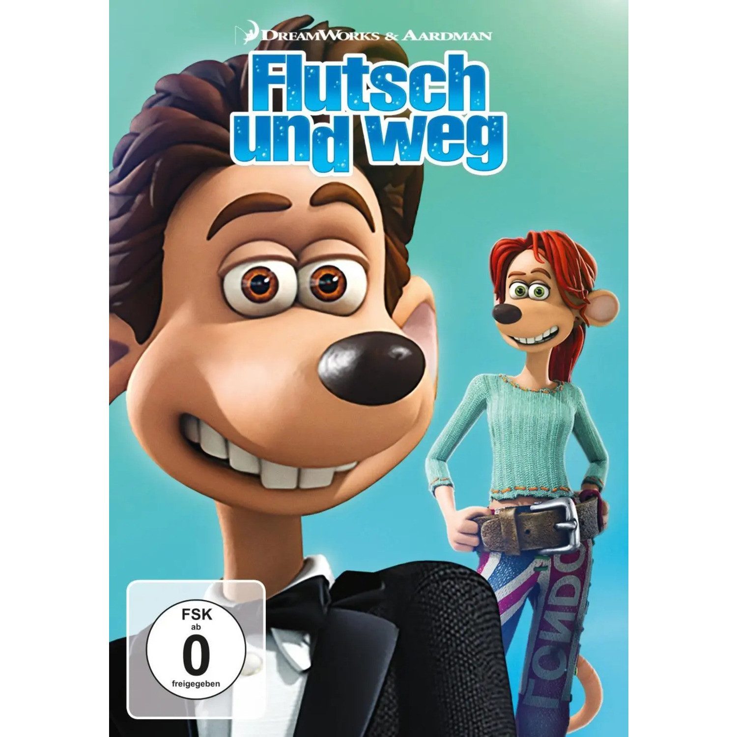 DreamWorks DVD Flutsch und weg