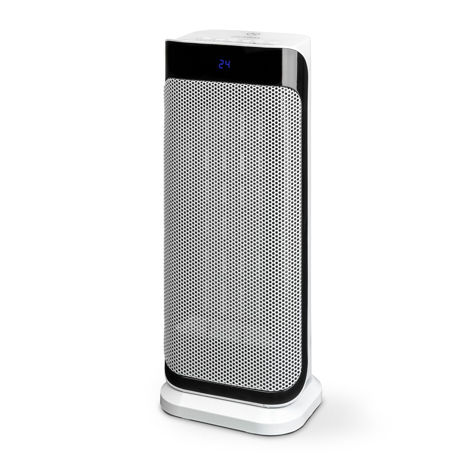 TZS FIRST AUSTRIA Heizlüfter Keramik-Heizlüfter 2000W, mit Fernbedienung, LED-Display, für Wohnzimmer, Büro & Schlafzimmer, mit Oszillation & Thermostat