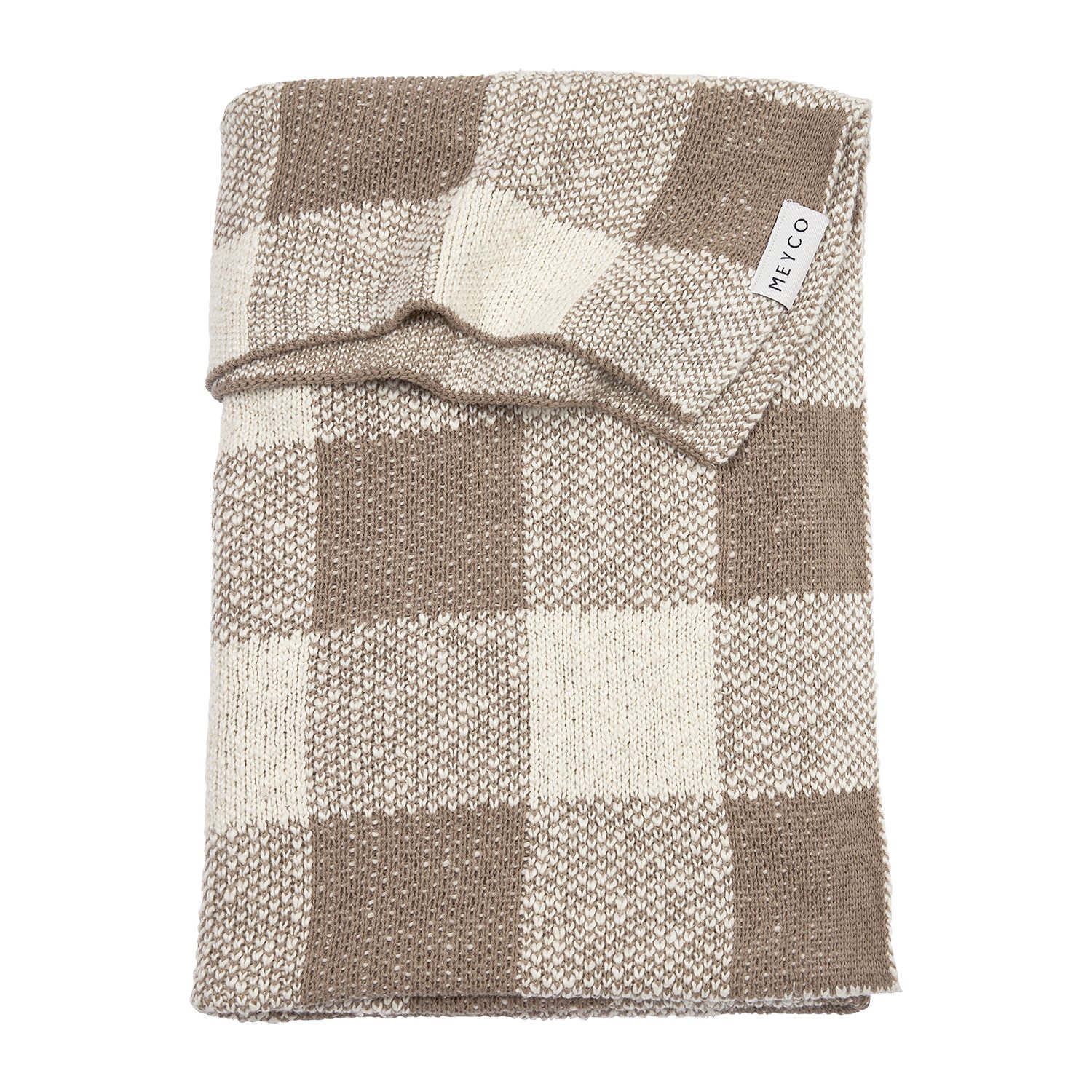 Babydecke Dark Taupe, Meyco Baby, 75x100cm