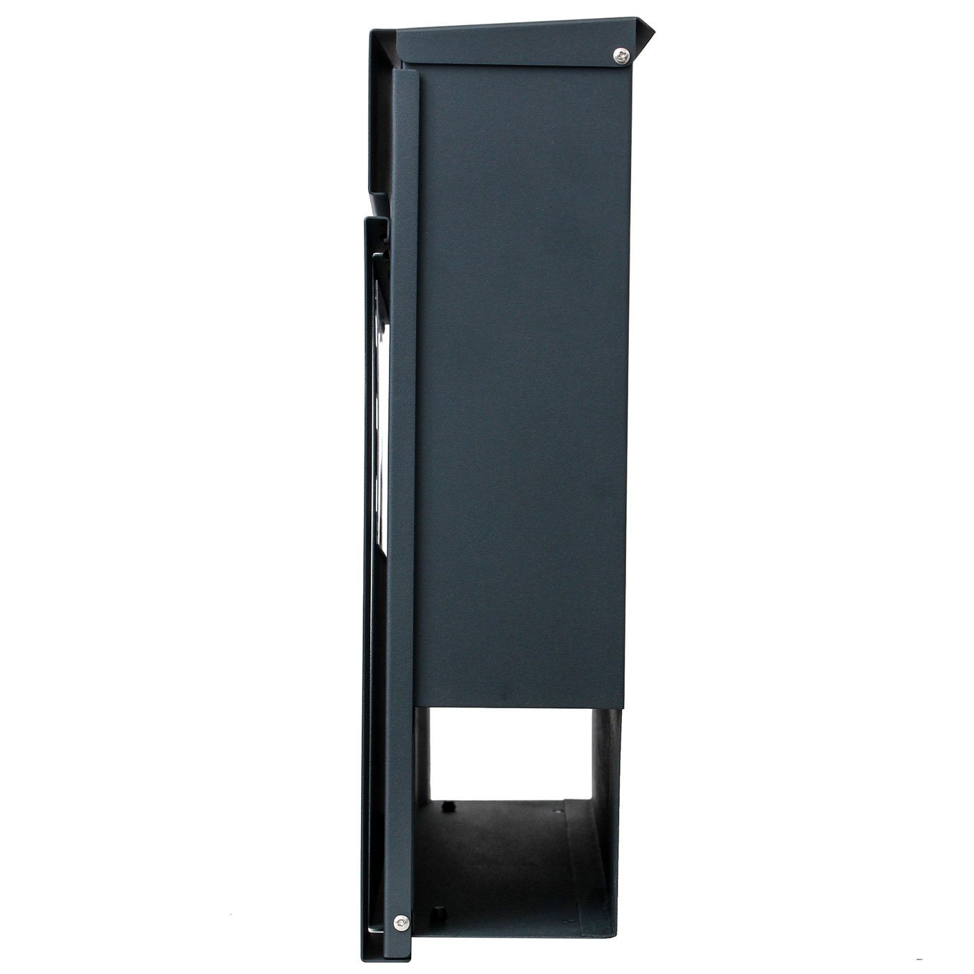 MCW Wandbriefkasten MCW-B28, Zylinderschloss, Inkl. 2 Schlüsseln und Montagematerial