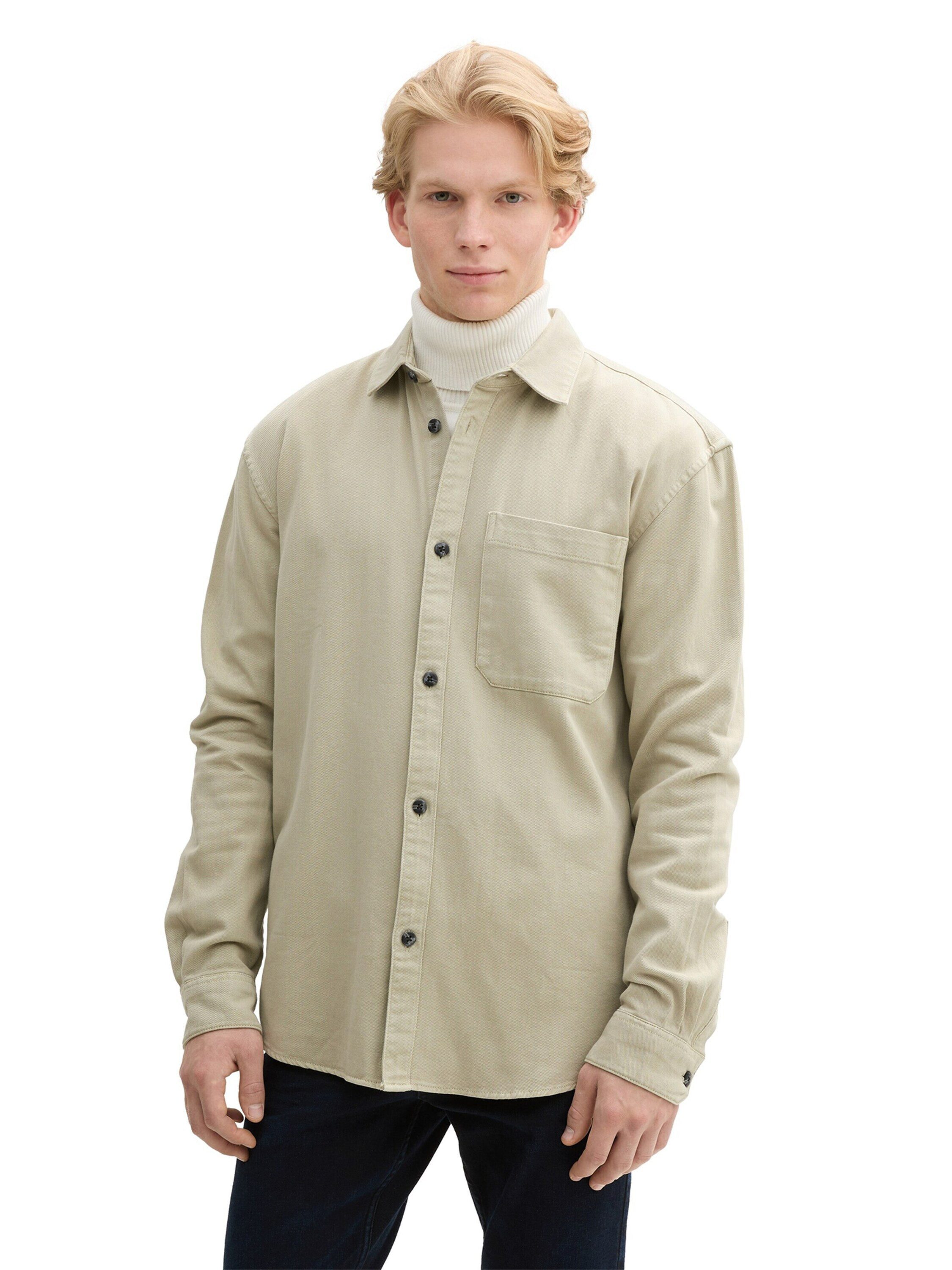 TOM TAILOR Denim Langarmhemd (1-tlg)
