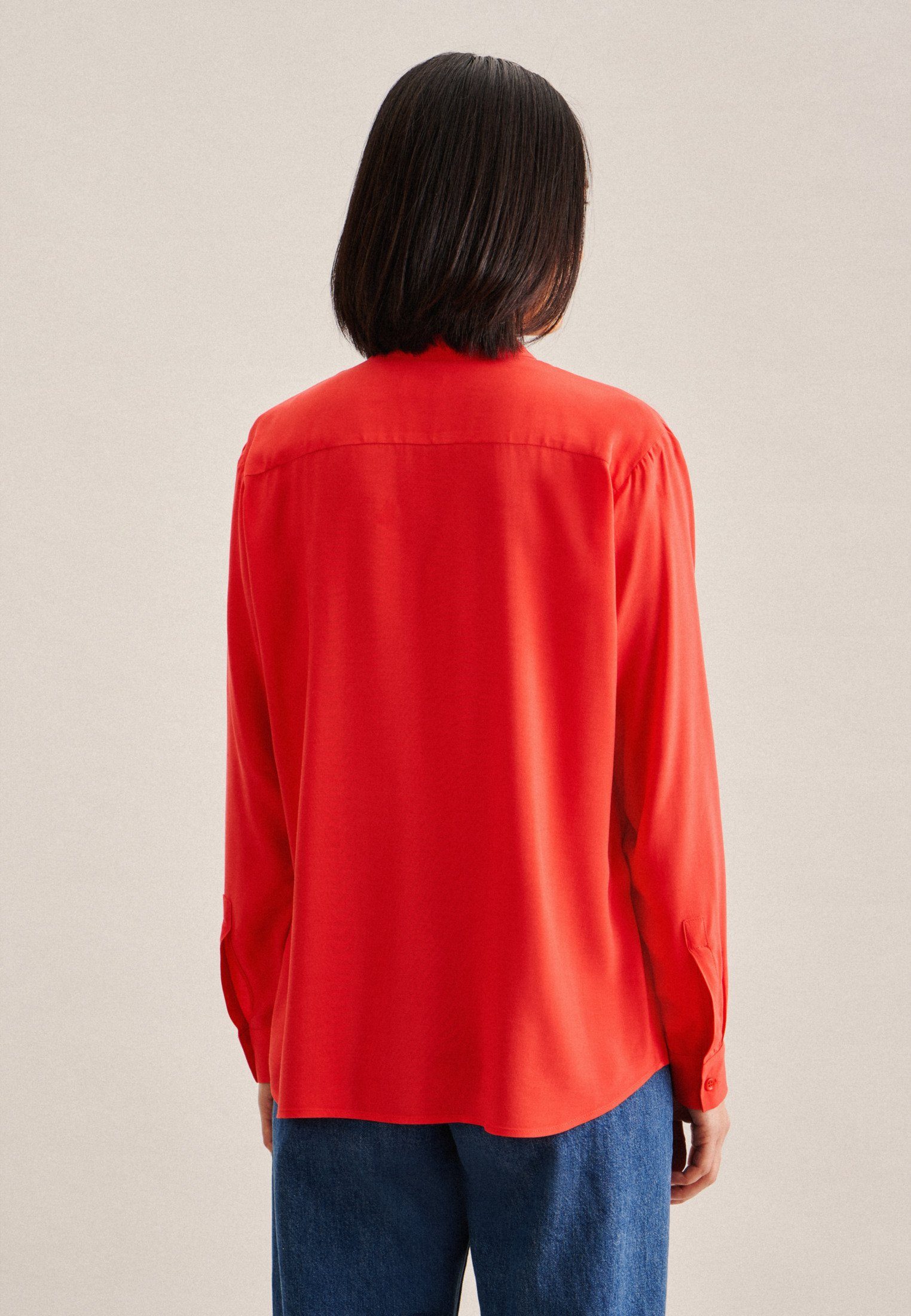 seidensticker Klassische Bluse Schwarze Rose Tunika Uni günstig online kaufen