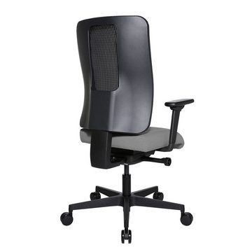 TOPSTAR Bürostuhl 1 Stuhl OX300 Bürostuhl Sitness Open X (N) Deluxe - hellgrau/schwarz