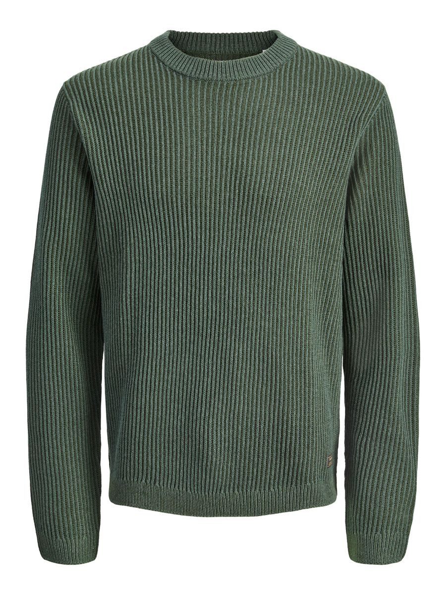 Jack & Jones Rundhalspullover Jack & Jones Herren Strickpullover KNIT CREW NECK