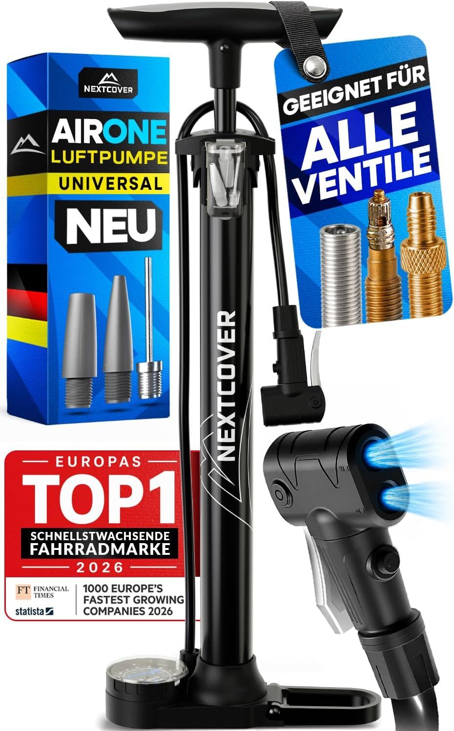 Nextcover Fahrradpumpe Nextcover Fahrradpumpe