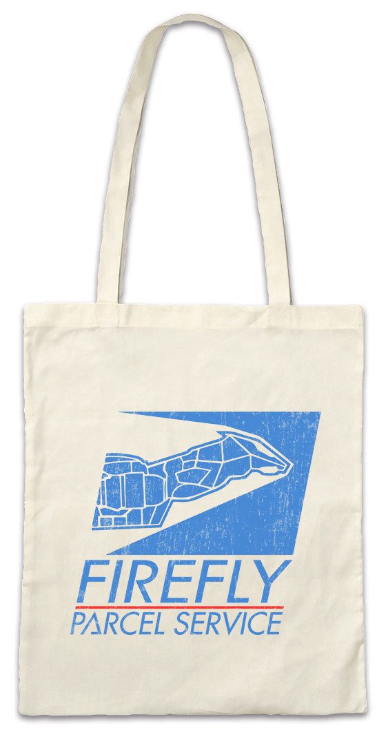 Beuteltasche Leaf Parcel Service Stofftasche Sci-Fi Firefly Bronze Ship Serenity