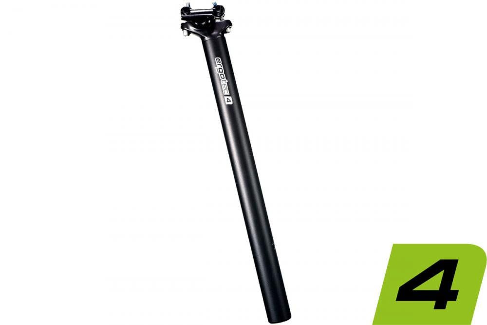 Sattelstütze Ergotec Sattelstütze Atar 2 31,6mm 350mm schwarz-sand - Aluminium, 20m