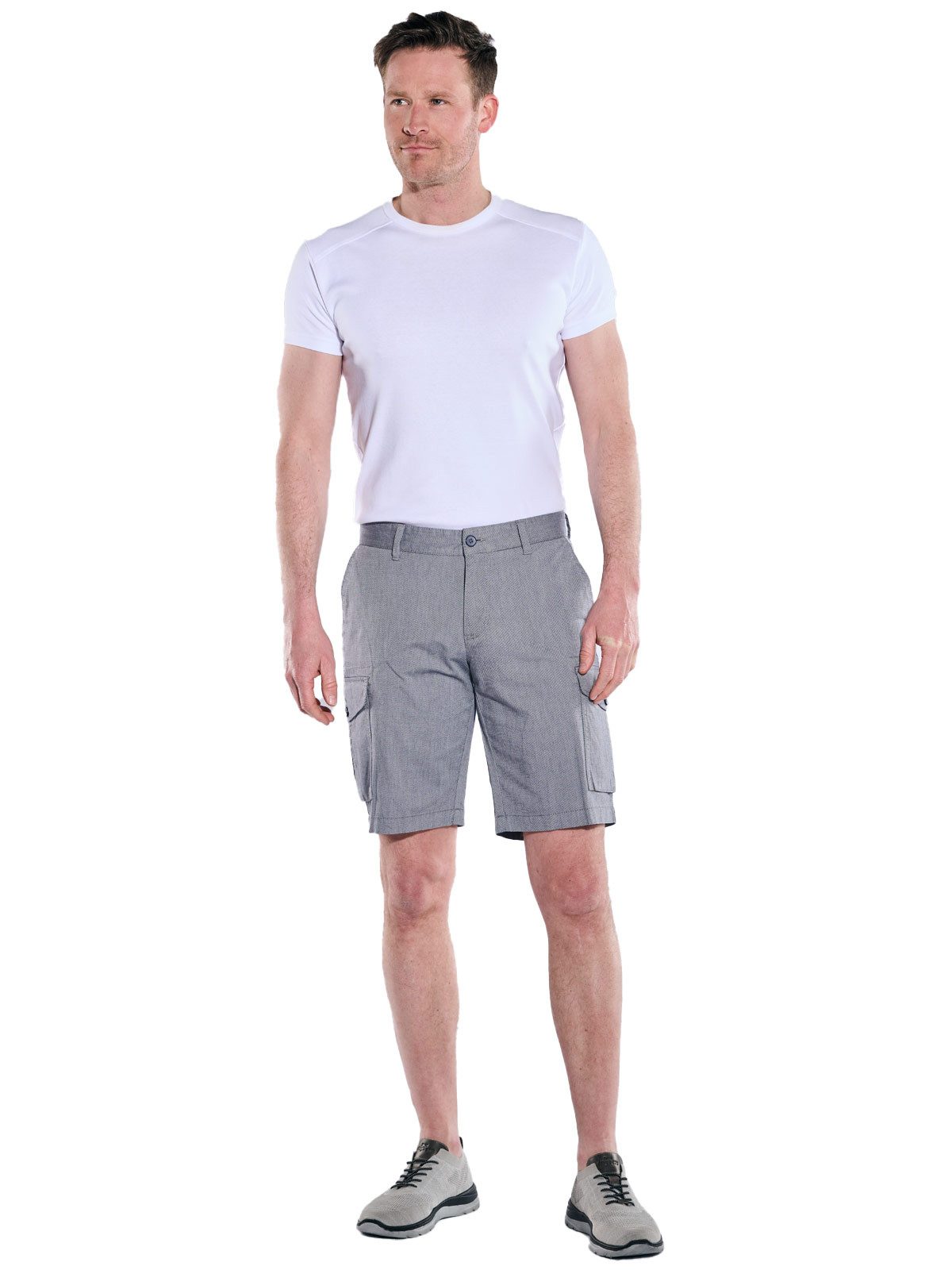 Engbers Cargobermudas Herren Cargo-Bermuda regular, Marineblau